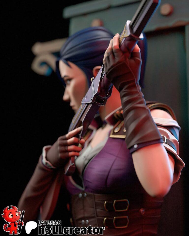 Caitlyn Kiramman - League of Legends - STL Files - STL Forge
