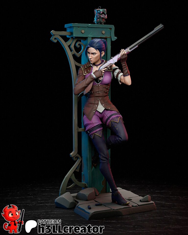 Caitlyn Kiramman - League of Legends - STL Files - STL Forge