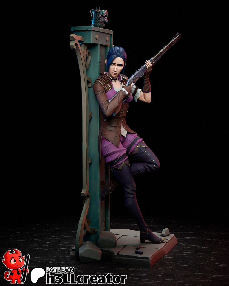 Caitlyn Kiramman - League of Legends - STL Files - STL Forge