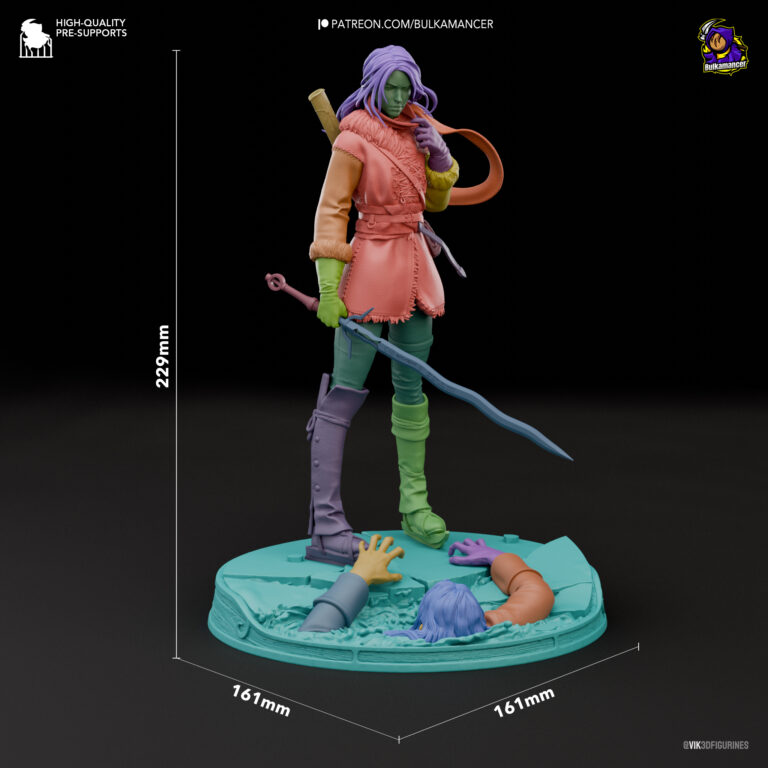 Ciri 2 - The Witcher - STL Files - STL Forge