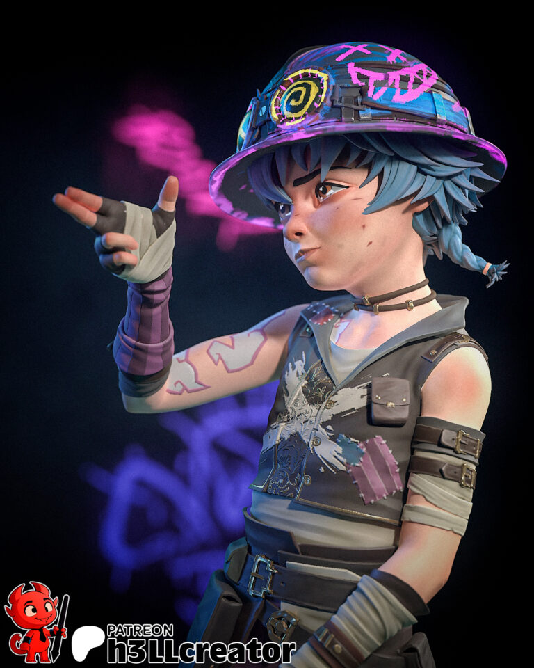 Isha + Bust - Arcane - STL Files - STL Forge