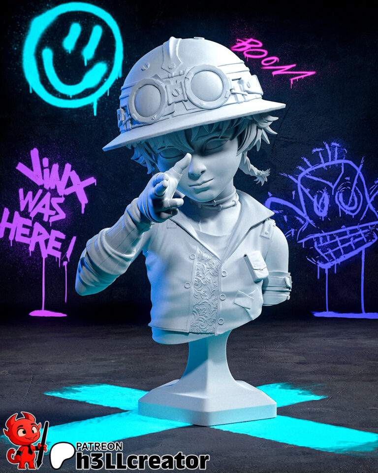 Isha + Bust - Arcane - STL Files - STL Forge