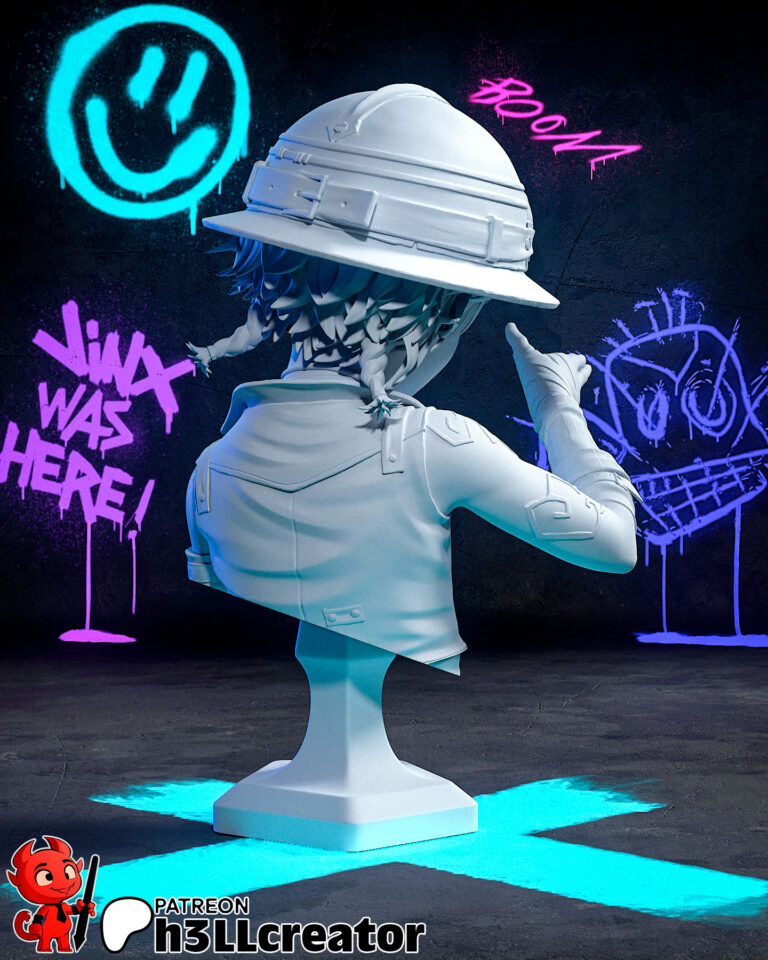 Isha + Bust - Arcane - STL Files - STL Forge