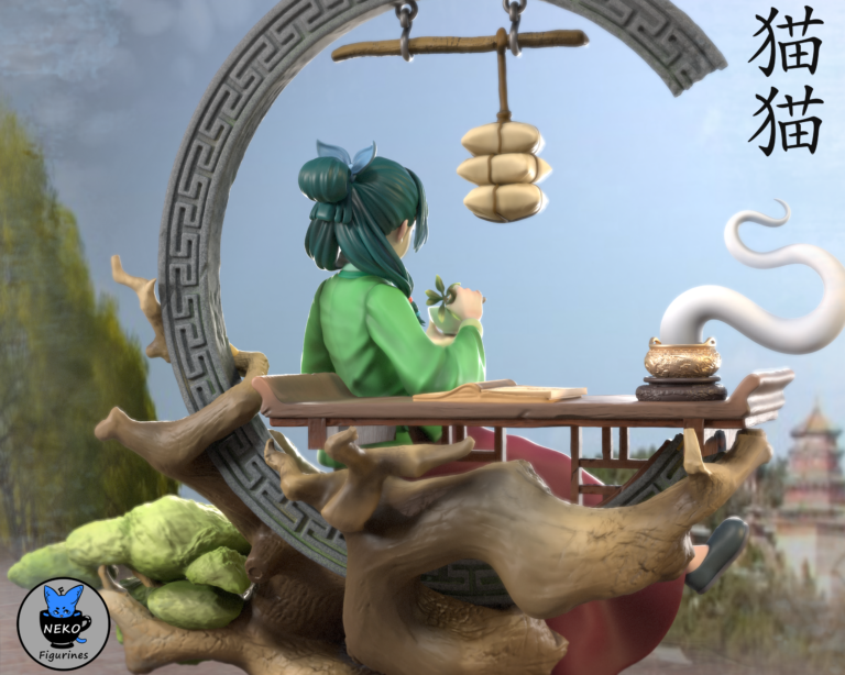 Maomao Diorama - The Apothecary Diaries - STL Files
