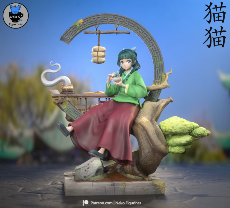 Maomao Diorama - The Apothecary Diaries - STL Files