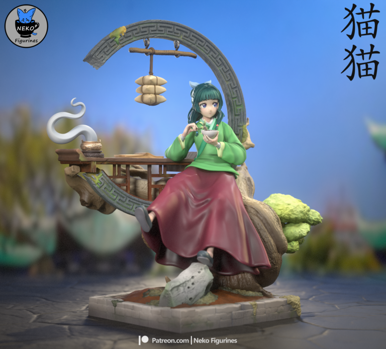 Maomao Diorama - The Apothecary Diaries - STL Files