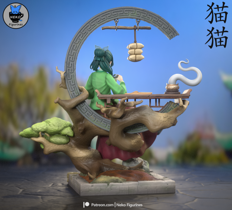 Maomao Diorama - The Apothecary Diaries - STL Files