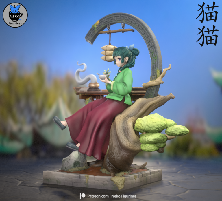 Maomao Diorama - The Apothecary Diaries - STL Files