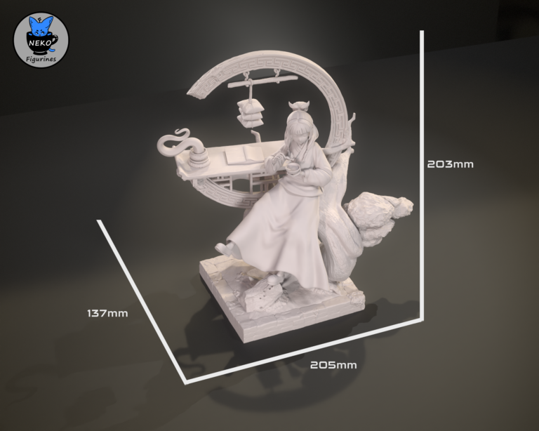 Maomao Diorama - The Apothecary Diaries - STL Files