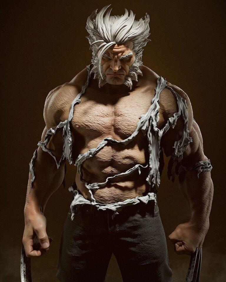 Wolverine Logan Viejo - Marvel - STL Files