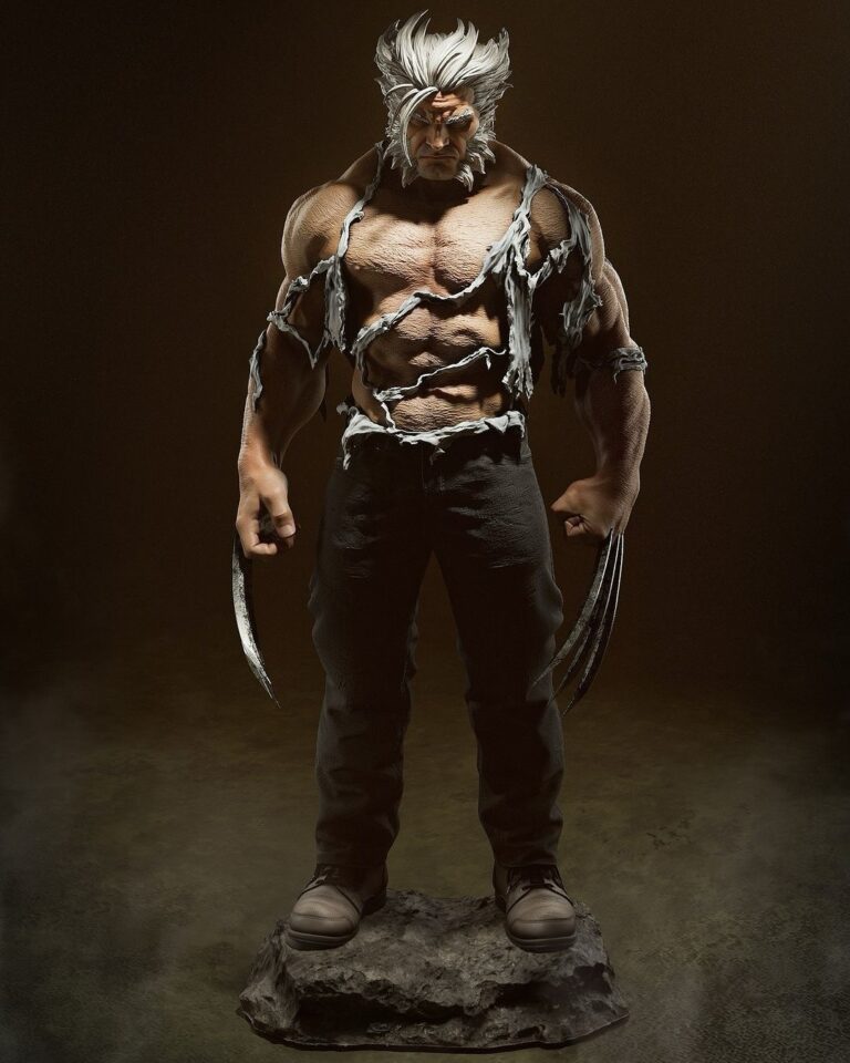 Wolverine Logan Viejo - Marvel - STL Files