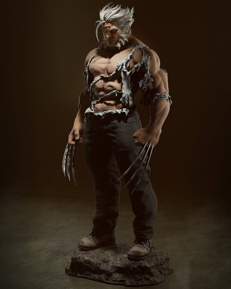 Wolverine Logan Viejo - Marvel - STL Files