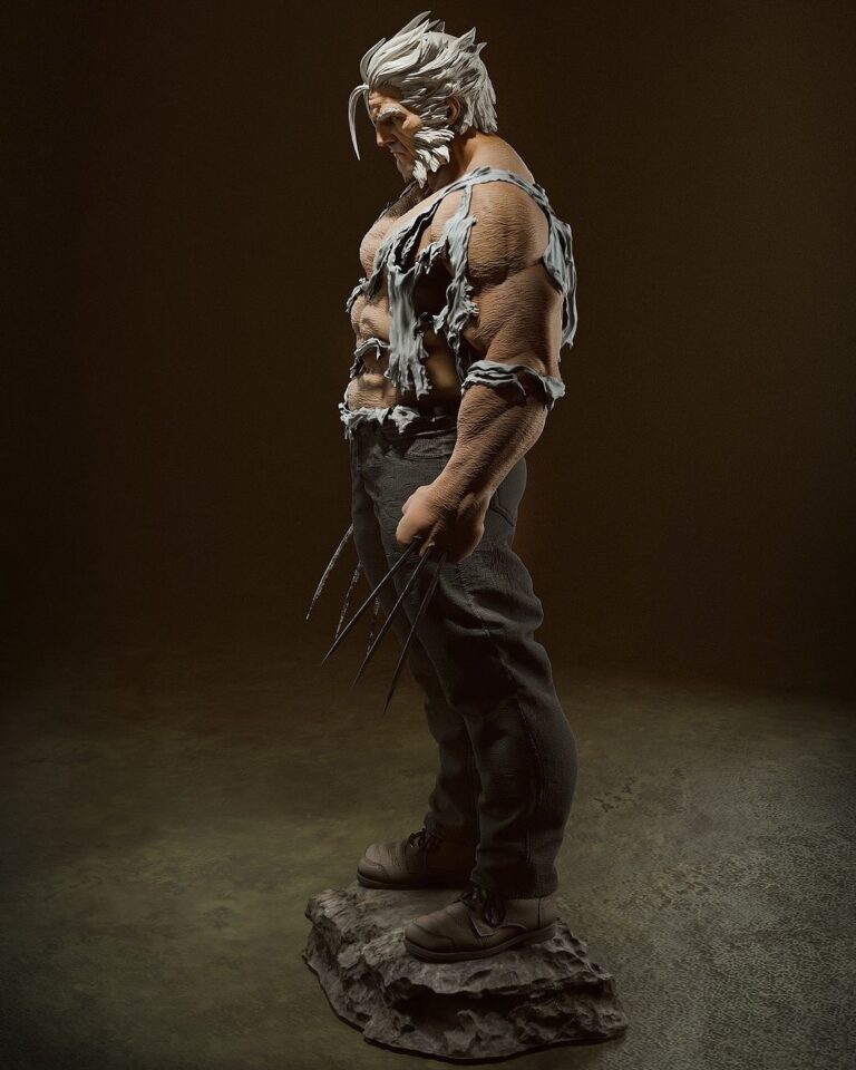 Wolverine Logan Viejo - Marvel - STL Files