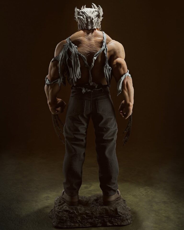 Wolverine Logan Viejo - Marvel - STL Files