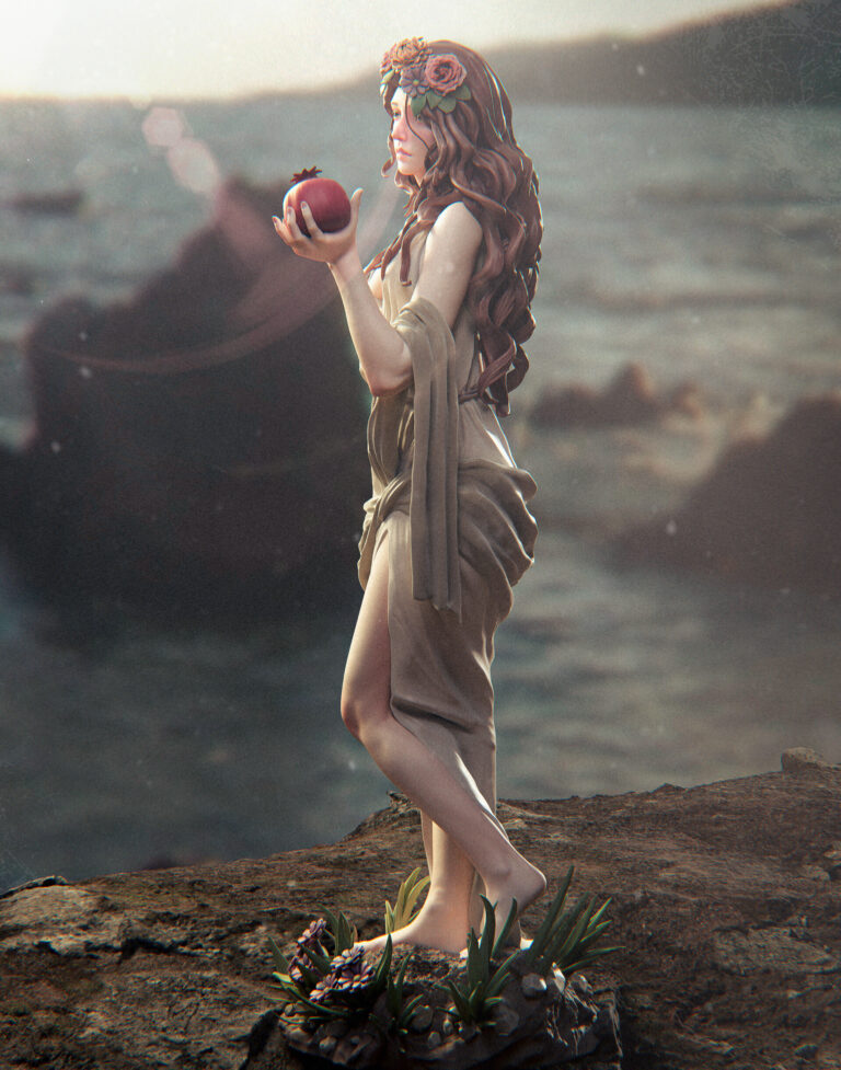 Persephone - Fantasy - STL Files - STL Forge