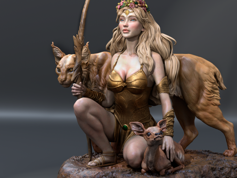 Artemisa + NSFW - Fantasy - STL Files