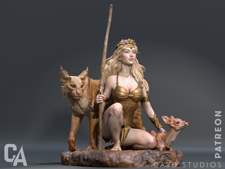 Artemisa + NSFW - Fantasy - STL Files