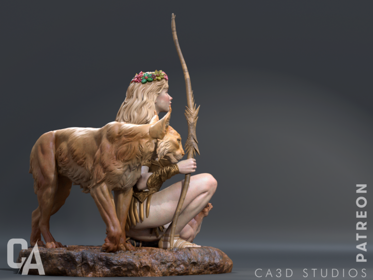 Artemisa + NSFW - Fantasy - STL Files