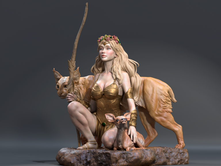 Artemisa + NSFW - Fantasy - STL Files