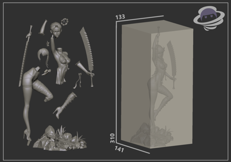 Kainé - Nier - STL Files - STL Forge