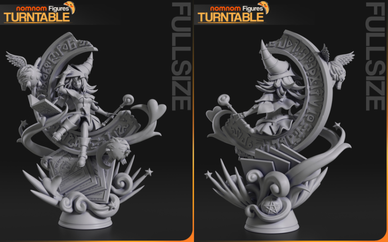 Maga Oscura + Busto - Yu Gi Oh! - STL Files - STL Forge