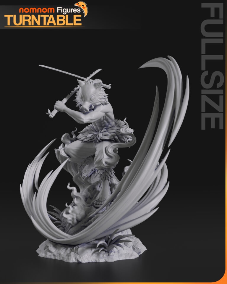 Inosuke Hashibara + Busto - Kimetsu no Yaiba - STL Files