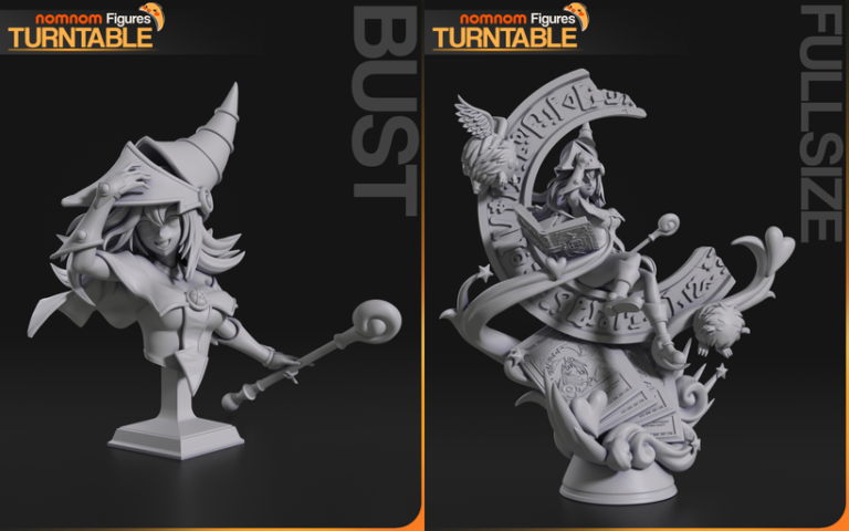 Maga Oscura + Busto - Yu Gi Oh! - STL Files - STL Forge
