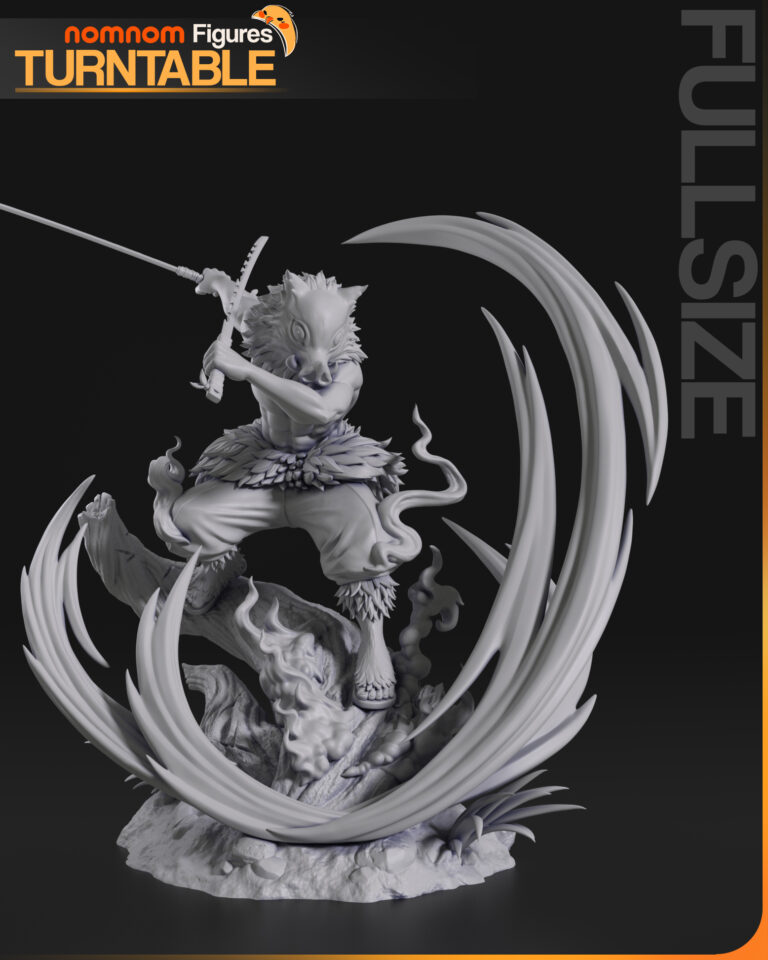 Inosuke Hashibara + Busto - Kimetsu no Yaiba - STL Files