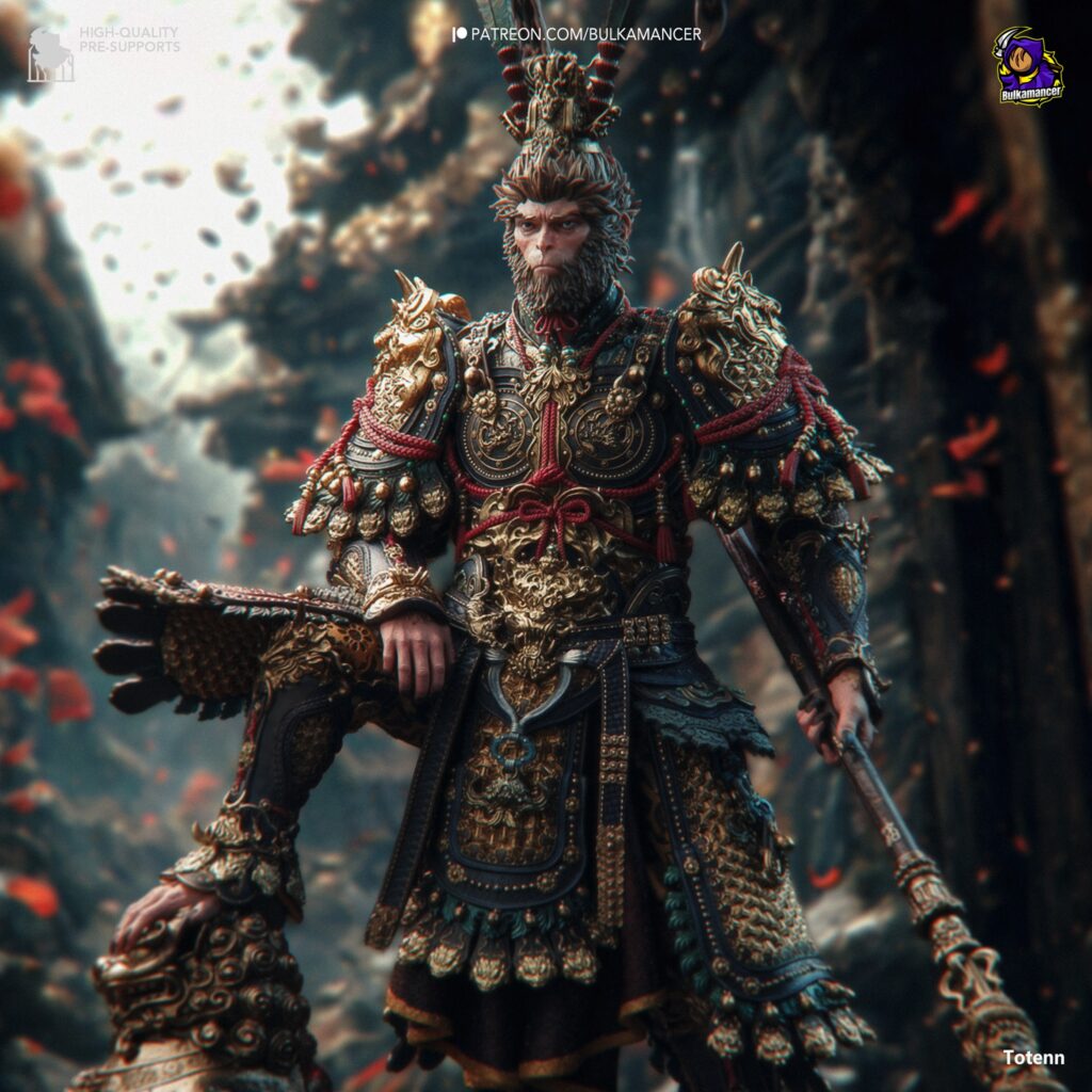 Sun Wukong - Black Myth: Wukong - STL Files