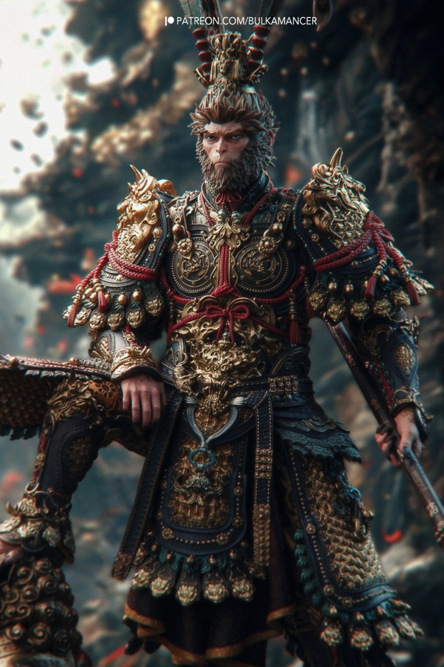 Wukong cuerpo completo