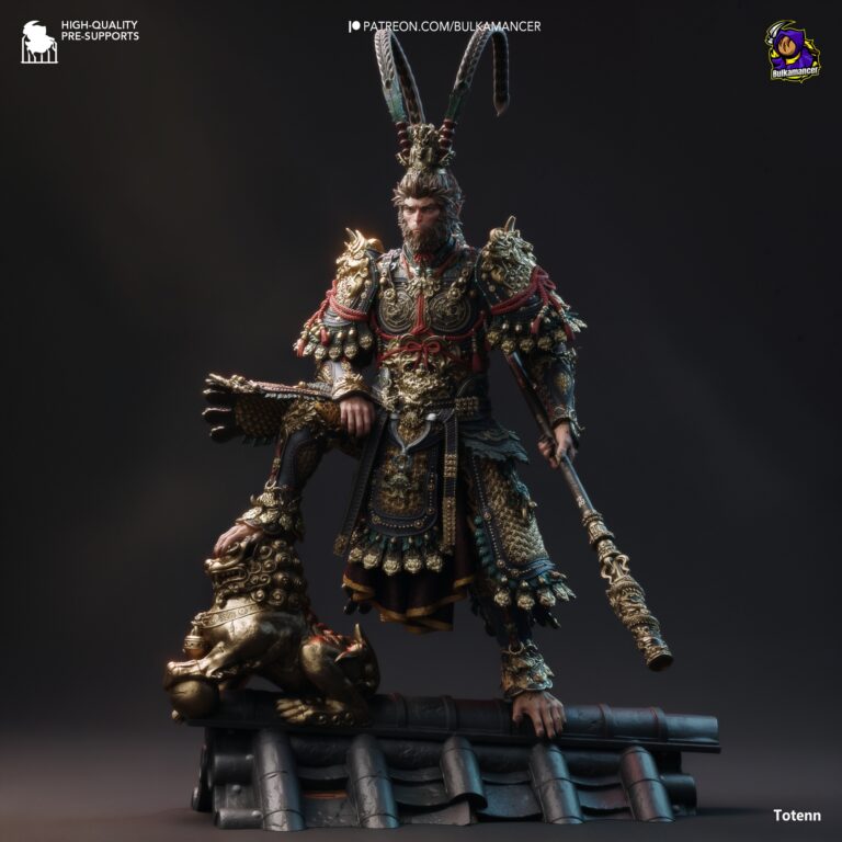 Sun Wukong - Black Myth: Wukong - STL Files