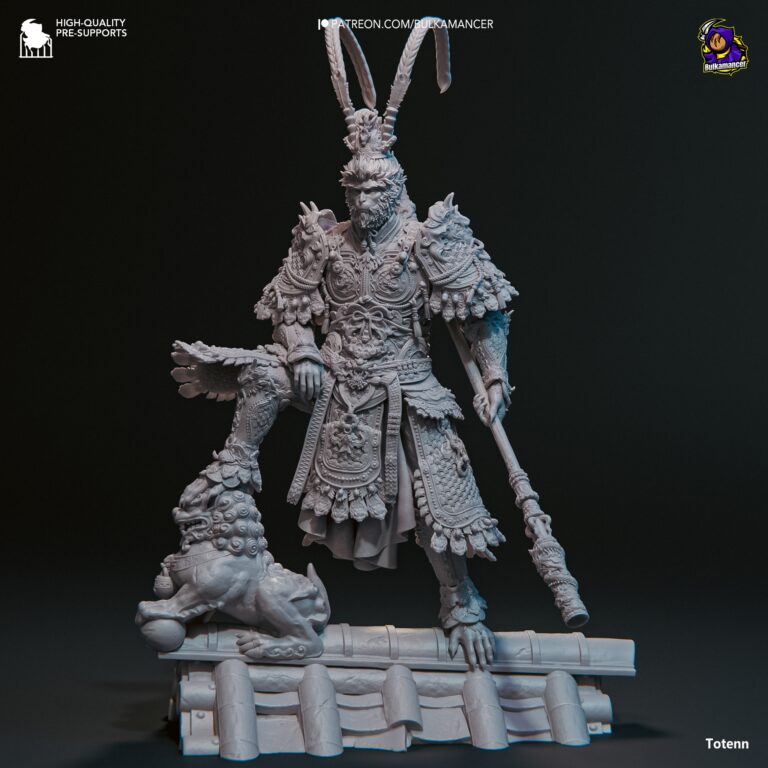 Sun Wukong - Black Myth: Wukong - STL Files