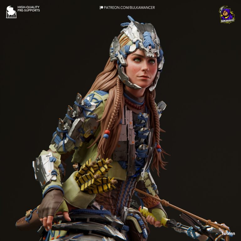 Aloy cuerpo a la mitad