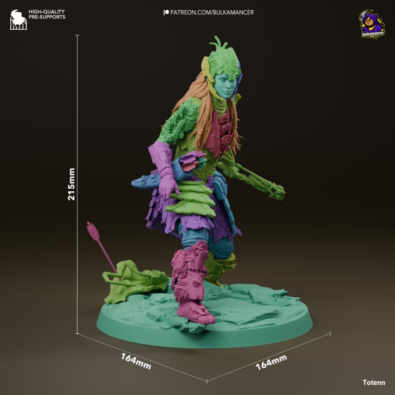 Aloy - Horizon - STL Files - STL Forge