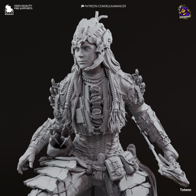 Aloy - Horizon - STL Files - STL Forge