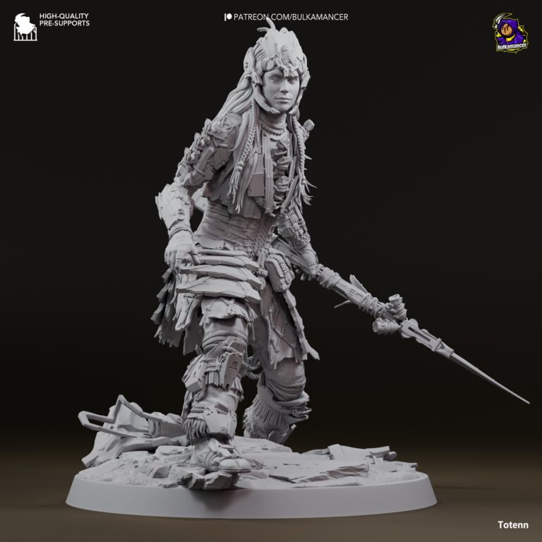 Aloy - Horizon - STL Files - STL Forge