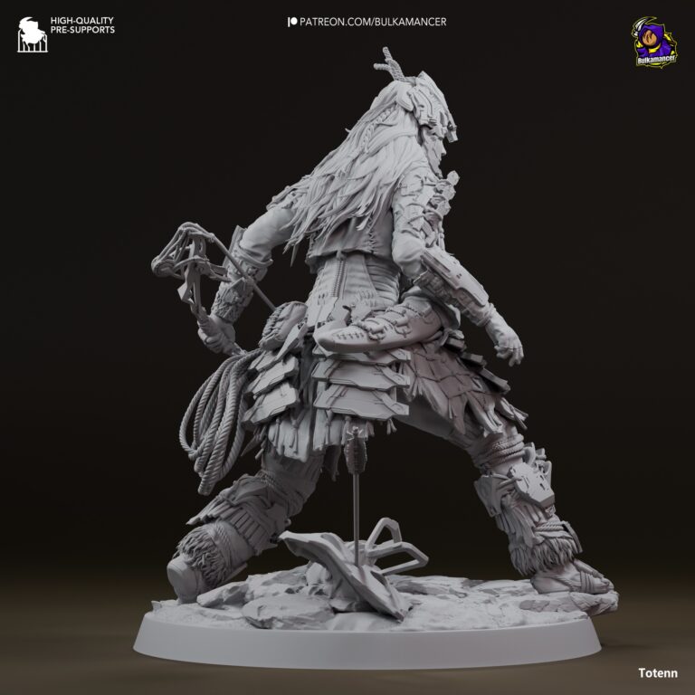 Aloy - Horizon - STL Files - STL Forge