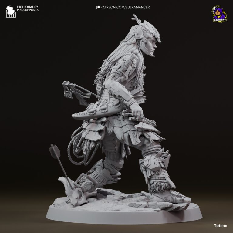 Aloy - Horizon - STL Files - STL Forge