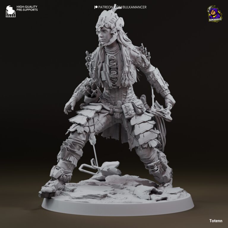 Aloy - Horizon - STL Files - STL Forge