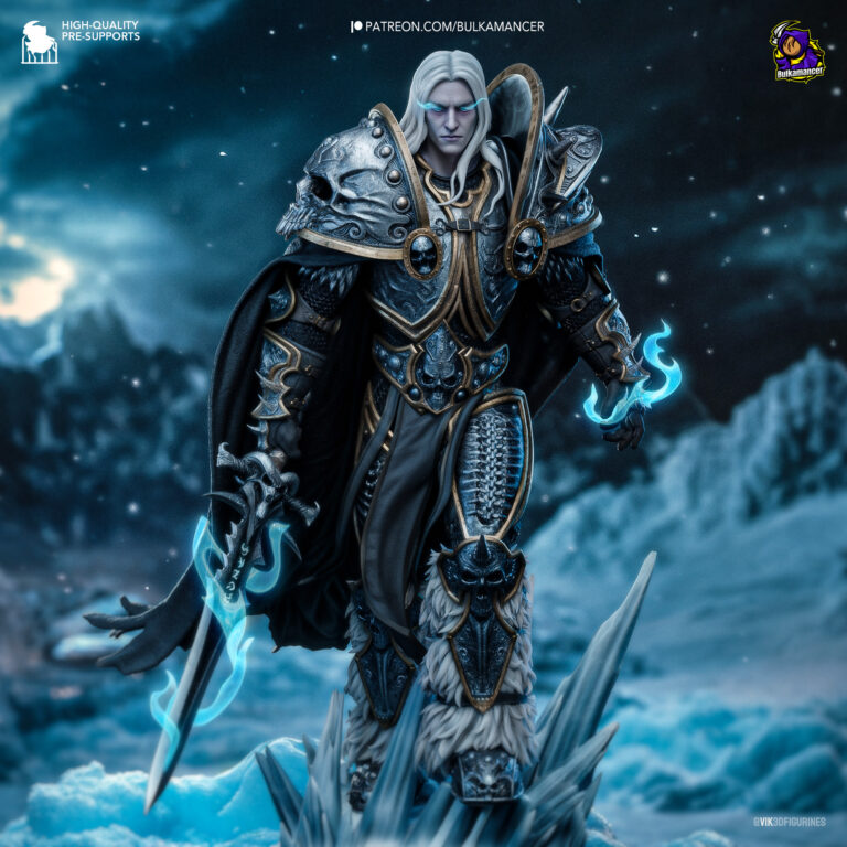 Arthas - Warcraft - STL Files - STL Forge