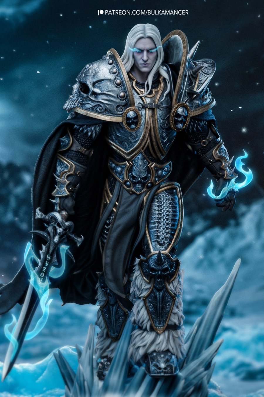 Arthas - Warcraft - STL Files - STL Forge
