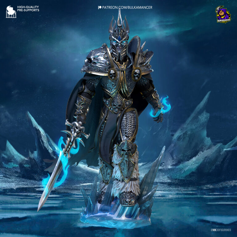 Arthas - Warcraft - STL Files - STL Forge