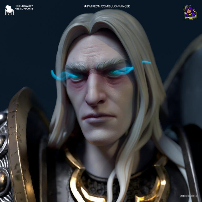 Arthas - Warcraft - STL Files - STL Forge
