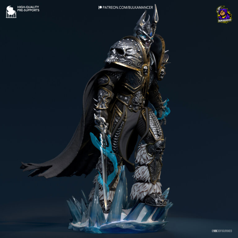 Arthas - Warcraft - STL Files - STL Forge