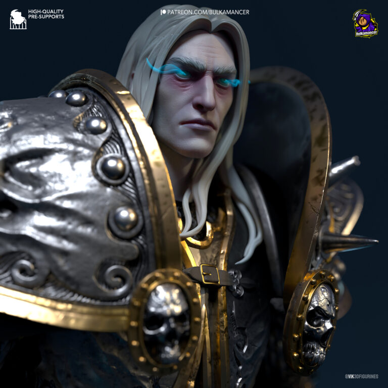 Arthas - Warcraft - STL Files - STL Forge