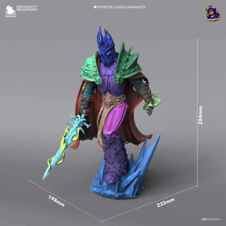Arthas - Warcraft - STL Files - STL Forge