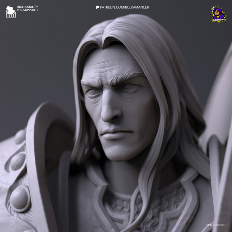 Arthas - Warcraft - STL Files - STL Forge