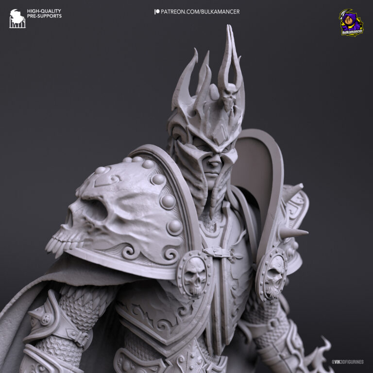Arthas - Warcraft - STL Files - STL Forge