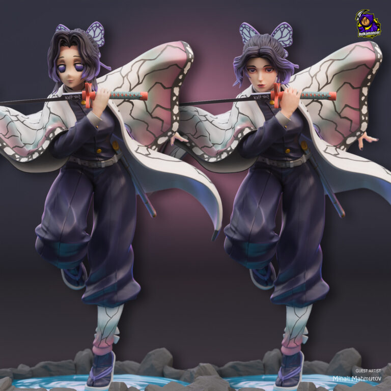 Shinobu Kochō + Anime - Kimetsu no Yaiba - STL Files - STL Forge