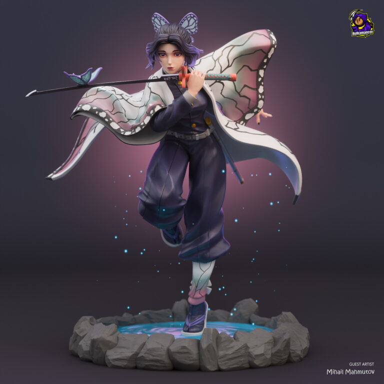 Shinobu Kochō + Anime - Kimetsu no Yaiba - STL Files - STL Forge